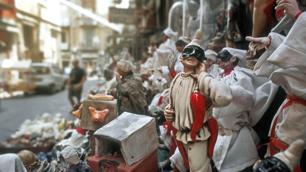 Carnevale 2024 a Napoli - Pulcinella