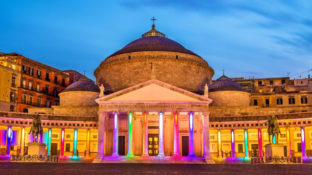 pasqua 2024 a napoli - piazza plebiscito